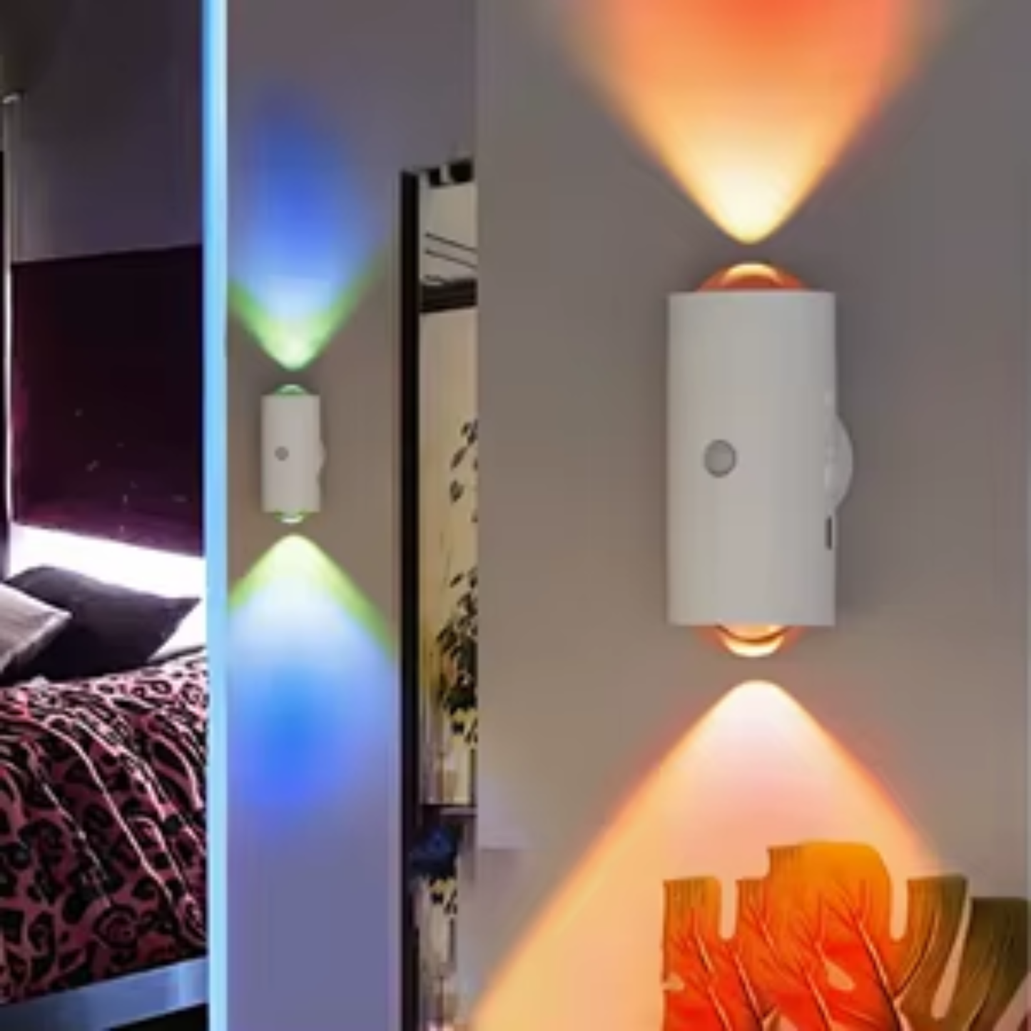 Lampe Murale LED Rechargeable avec Capteur de Mouvement