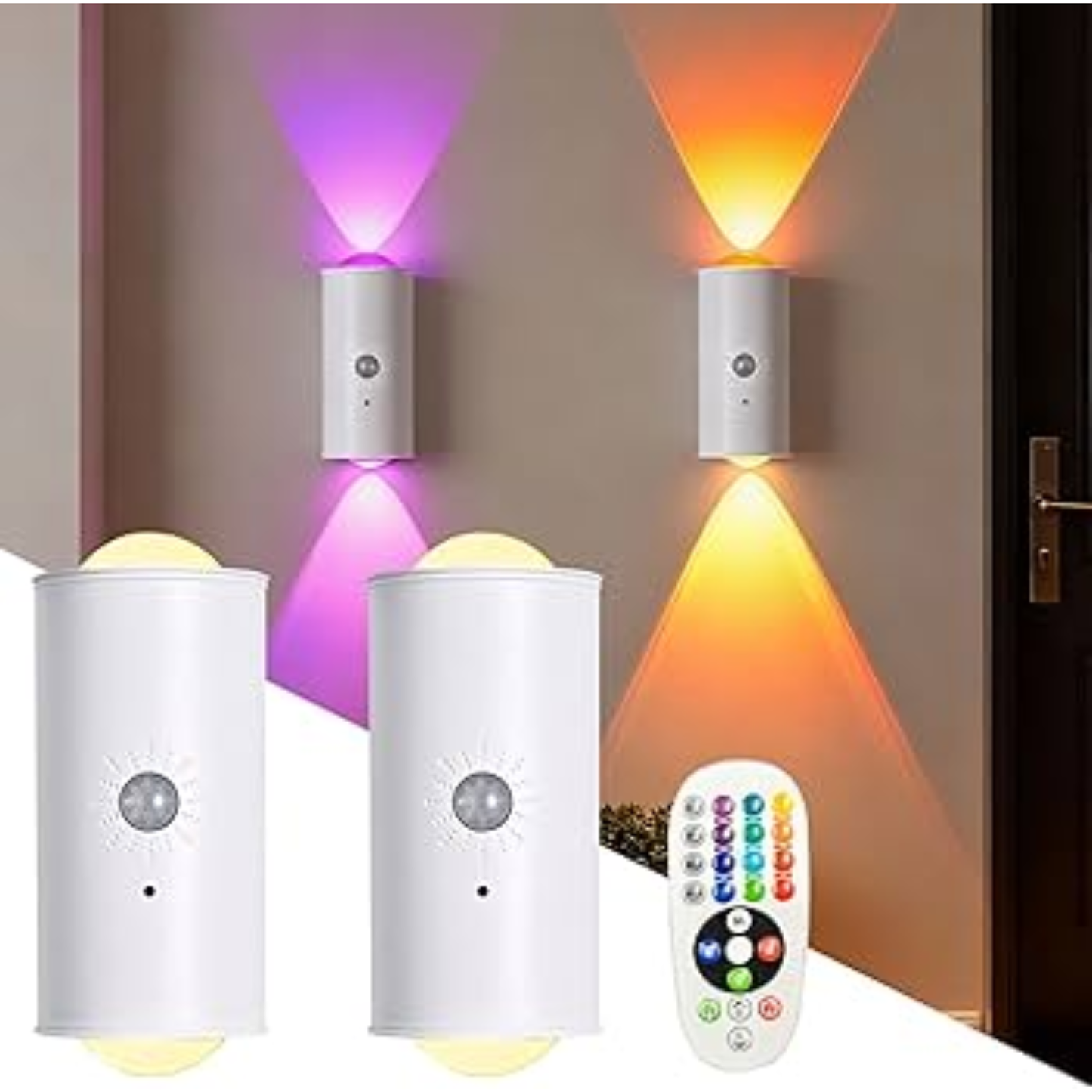 Lampe Murale LED Rechargeable avec Capteur de Mouvement